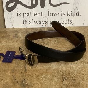 Tommy Hilfiger Belt Reversible Leather Black/Brown